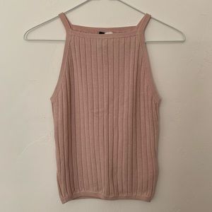 SOLD | Blush Knit Tank Like New | xs